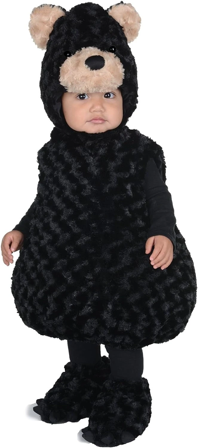 Belly Babies - Black Bear Toddler Costume 1 Belly Babies - Black Bear Toddler Costume