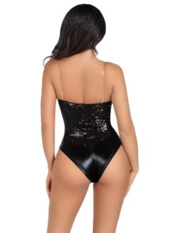LEG AVENUE Sequin Body Suit - 2 Piece -Caufields Store 27861