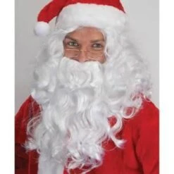 Economy Santa Claus Wig And Beard Set