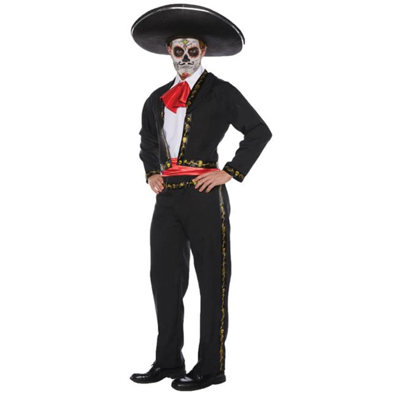 Skull Mariachi Costume 1 Skull Mariachi Costume