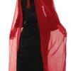 Sheer Chiffon Hooded Cape