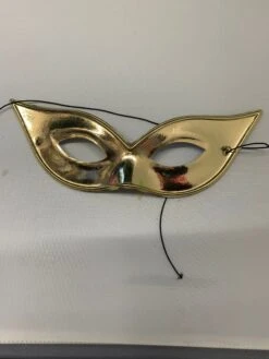 Italian Harlequin Metallic Half-Mask - Assorted Colors -Caufields Store 31F0FF80 8158 42DD 8CDF F551E84D645B