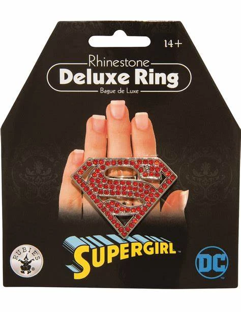 Super Girl Deluxe Rhinestone Ring 1 Super Girl Deluxe Rhinestone Ring