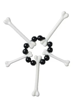 Forum Novelties Bone & Bead Bracelet