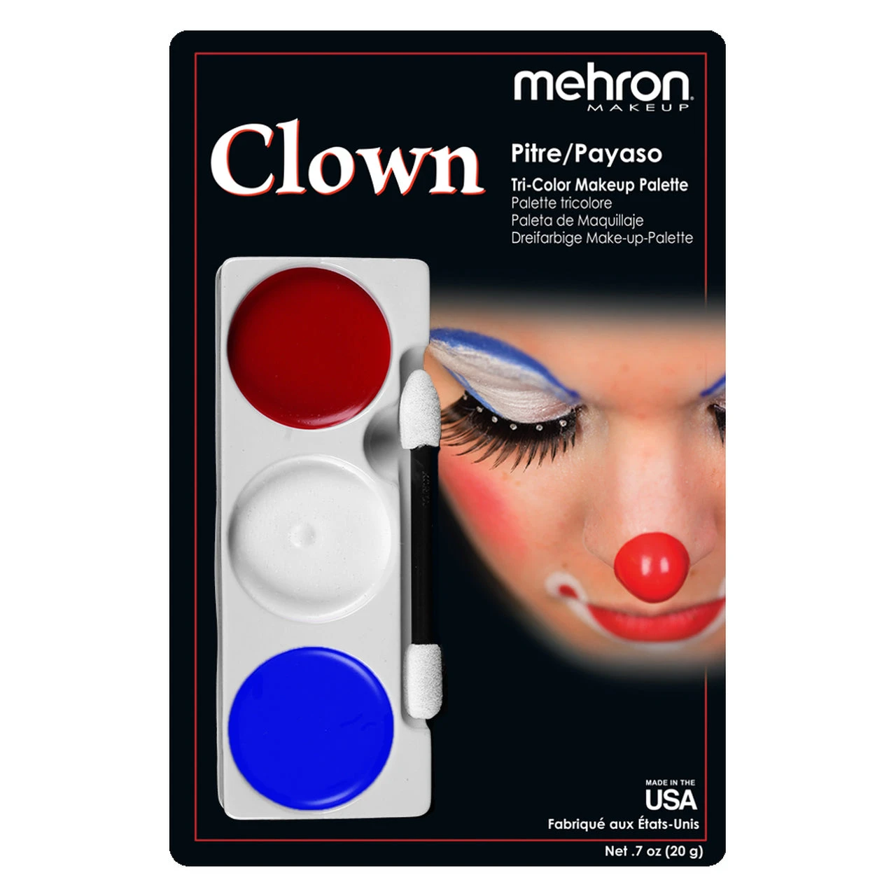 Mehron Tri-Color Character Makeup Palette 3 Mehron Tri-Color Character Makeup Palette - Image 3