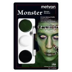 Mehron Tri-Color Character Makeup Palette 15 Mehron Tri-Color Character Makeup Palette -Caufields Store 403 M TriColor Palette 17750 65611.1611337723