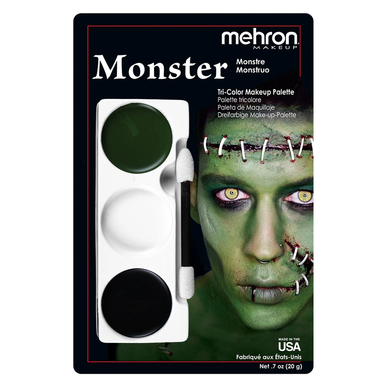 Mehron Tri-Color Character Makeup Palette 5 Mehron Tri-Color Character Makeup Palette - Image 5