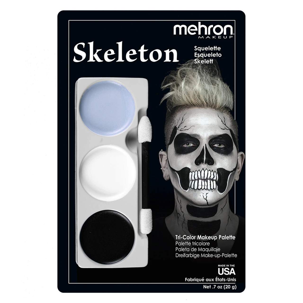 Mehron Tri-Color Character Makeup Palette 8 Mehron Tri-Color Character Makeup Palette - Image 8
