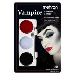 Mehron Tri-Color Character Makeup Palette 20 Mehron Tri-Color Character Makeup Palette -Caufields Store 403 V TriColor Palette 80808 01837.1611337747