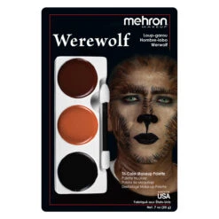 Mehron Tri-Color Character Makeup Palette 21 Mehron Tri-Color Character Makeup Palette -Caufields Store 403 WW TriColor Palette 66589 28957.1611337719