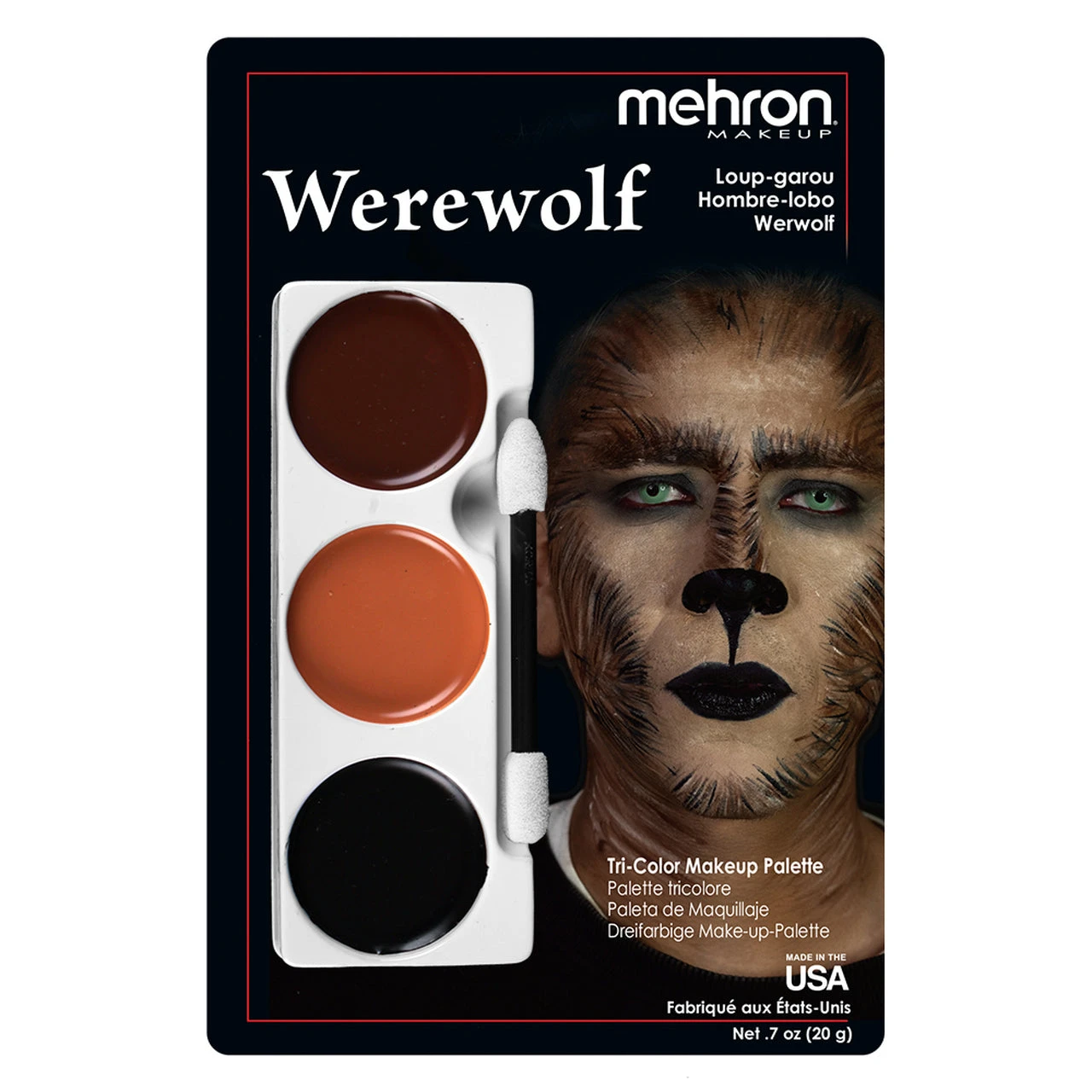 Mehron Tri-Color Character Makeup Palette 11 Mehron Tri-Color Character Makeup Palette - Image 11