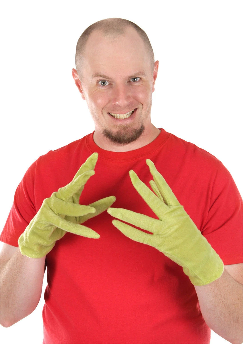 Dr. Seuss' The Grinch - Plush Gloves 2 Dr. Seuss' The Grinch - Plush Gloves - Image 2
