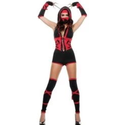 Red Dragon Ninja Costume