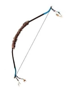 FUNNY FASHION Large Bow W/Fur