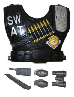 FUNNY FASHION SWAT Team Plastic 6 Pc Set