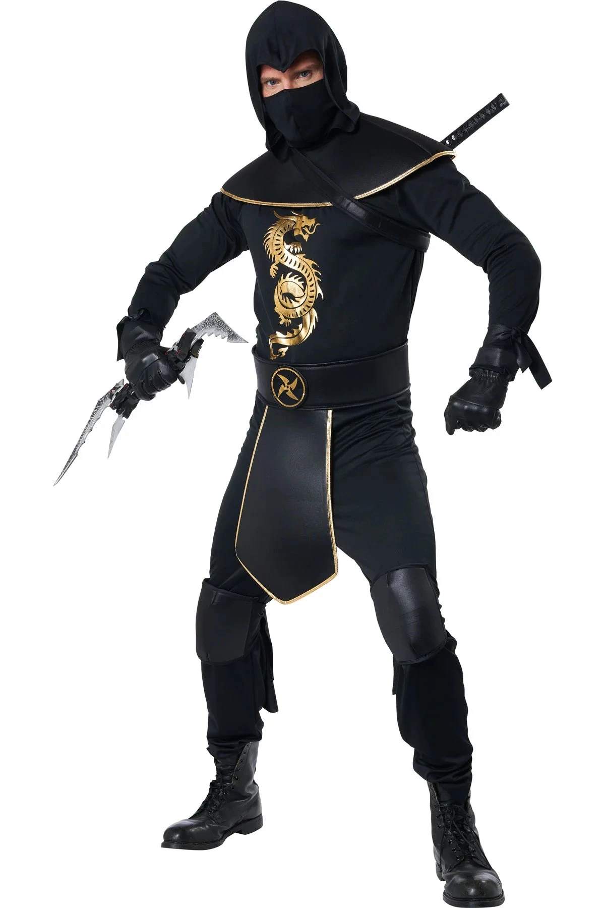 Elite Assassin Adult Costume 2 Elite Assassin Adult Costume - Image 2