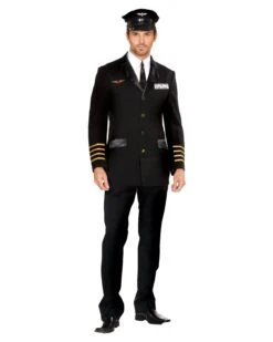 Dreamgirl Mile High Pilot Hugh Jorgan Adult Costume