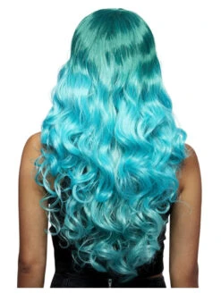Manic Panic Mermaid Ombre Wig - Teal -Caufields Store 52519 A2