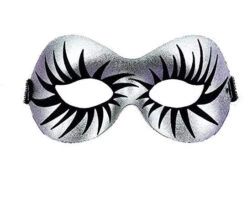 Silver Maquillage Columbina Eye Mask
