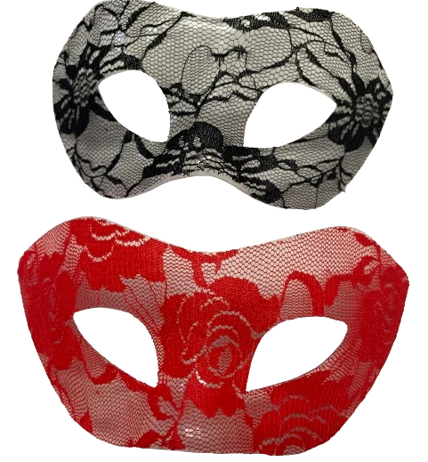 Lace Half Mask Without Ties 1 Lace Half Mask Without Ties