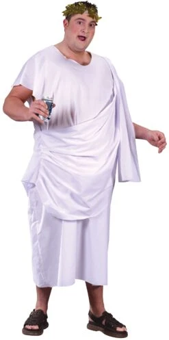 Fun World Toga Toga Plus Size Adult Costume -Caufields Store 5733m