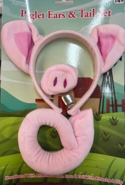 Pig Ears And Tail KmSet