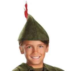 Disguise Peter Pan Costume - Child -Caufields Store 5963 hat