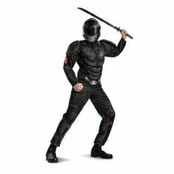 Disguise Costume - Snake Eyes Muscle Adult