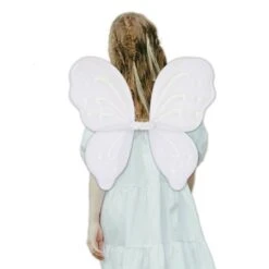 Nylon Fairy Wings White -Caufields Store 60647 W i2 nylon fairy wings