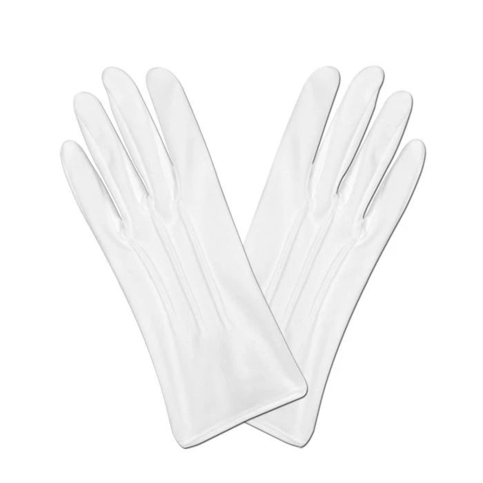 Deluxe White Theatrical Gloves 1 Deluxe White Theatrical Gloves