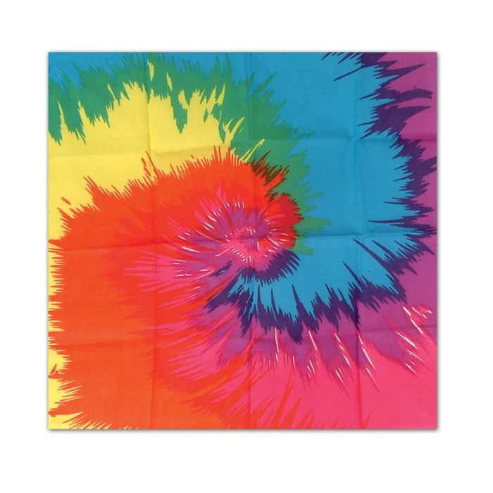 Tie-Dyed Bandana 1 Tie-Dyed Bandana