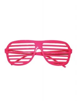 FUNNY FASHION Neon Shutter Shades -Caufields Store 60991 pink