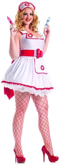 Plus Size Naughty Nurse Costume