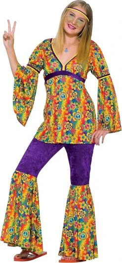 Forum Novelties Purple Haze Hippie Teen Costume