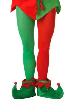 Forum Novelties Tights - Red And Green