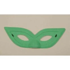 Forum Novelties Half Mask - Harlequin Green
