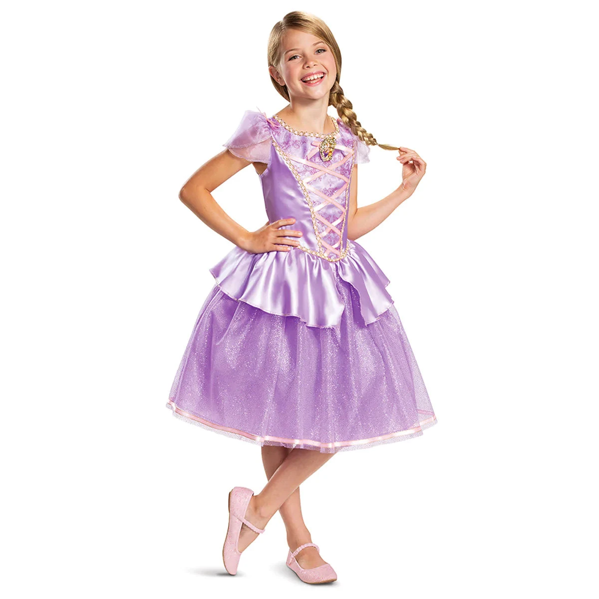 Disguise Rapunzel Girl's Costume 1 Disguise Rapunzel Girl's Costume