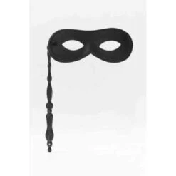 Forum Novelties Half Mask - Domino On Stick -Caufields Store 67263