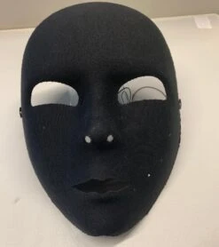 Italian Full Face Mask - Black