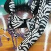 Zebra Ear And Tail Set