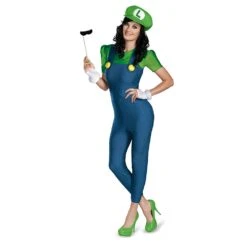 Disguise Super Mario - Luigi Jumpsuit Costume