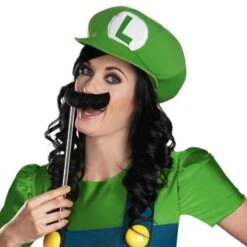 Disguise Super Mario - Luigi Jumpsuit Costume -Caufields Store 73751 inset