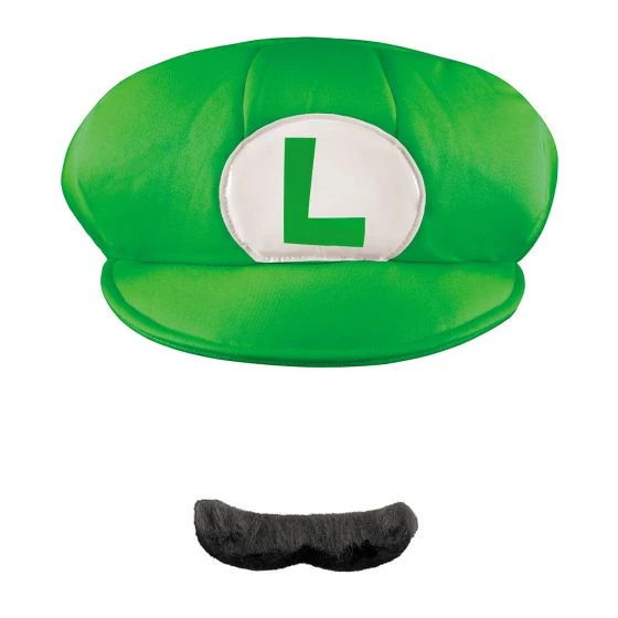Disguise Super Mario Bros - Luigi Hat & Moustache 1 Disguise Super Mario Bros - Luigi Hat & Moustache