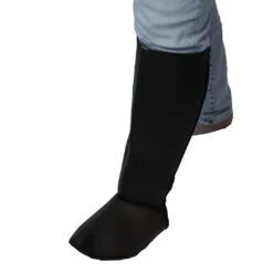 Boot Top Covers - Leather Look - Black