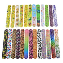 1980's Snap Bracelets 25 Assorted Per Pkg