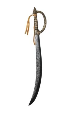 Inlaid 36" Curved Pirate Sword