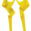 Forum Novelties Half Mask - Super Hero Yellow
