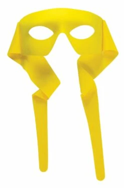 Forum Novelties Half Mask - Super Hero Yellow