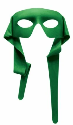 Forum Novelties Half Mask - Super Hero Green
