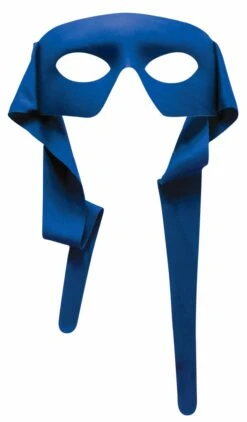 Forum Novelties Half Mask - Super Hero Blue